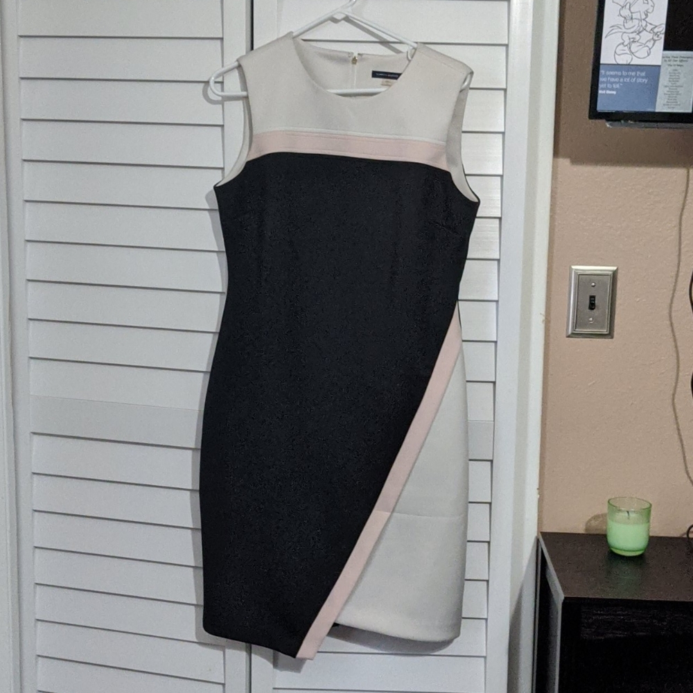 Black TH asymmetrical dress size 12